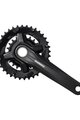 SHIMANO cranks with chainring - ALTUS FC-MT210 OEM 46-30 2x9 - black