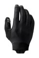 SHIMANO Cycling long-finger gloves - ENDURO - black