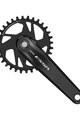 SHIMANO cranks with chainring - ESSA FC-U2000 32 1x8 - black