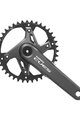 SHIMANO cranks with chainring - CUES FC-U6000 42 1x9-10-11 - anthracite
