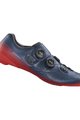 SHIMANO Cycling shoes - SH-RC702 - red/blue