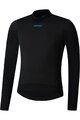 SHIMANO Cycling long sleeve t-shirt - BEAUFORT LONG  - black