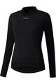 SHIMANO Cycling long sleeve t-shirt - BEAUFORT LONG - black