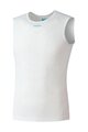 SHIMANO Cycling sleeve less t-shirt - VERTEX MESH SL - white