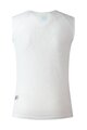 SHIMANO Cycling sleeve less t-shirt - VERTEX MESH SL - white