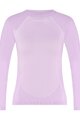 SHIMANO Cycling long sleeve t-shirt - VERTEX LONG - pink