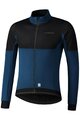 SHIMANO Cycling thermal jacket - BEAUFORT - blue