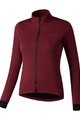 SHIMANO Cycling thermal jacket - ELEMENT - bordeaux