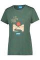 SHIMANO Cycling short sleeve t-shirt - GRAPHIC TEE - green