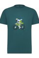 SHIMANO Cycling short sleeve t-shirt - SENTIERO LTD - green