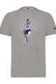 SHIMANO Cycling short sleeve t-shirt - SENTIERO LTD - grey