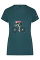 SHIMANO Cycling short sleeve t-shirt - SENTIERO LTD - green