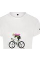 SHIMANO Cycling short sleeve t-shirt - SENTIERO LTD - white