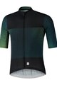 SHIMANO Cycling short sleeve jersey - BREAKAWAY - green/black