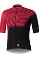 SHIMANO Cycling short sleeve jersey - BREAKAWAY - red/black