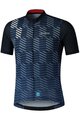 SHIMANO Cycling short sleeve jersey - AEROLITE - blue