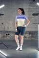 SHIMANO Cycling short sleeve jersey - MIZUKI - white/blue