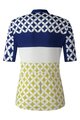 SHIMANO Cycling short sleeve jersey - MIZUKI - white/blue