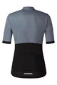 SHIMANO Cycling short sleeve jersey - ELEMENT - grey/black