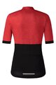 SHIMANO Cycling short sleeve jersey - ELEMENT - red/black