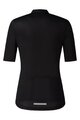 SHIMANO Cycling short sleeve jersey - ELEMENT - black