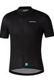 SHIMANO Cycling short sleeve jersey - ELEMENT - black