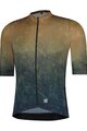 SHIMANO Cycling short sleeve jersey - EVOLVE - beige/blue