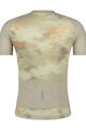 SHIMANO Cycling short sleeve jersey - LOGO 2 - beige