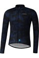 SHIMANO Cycling summer long sleeve jersey - VERTEX TEAM LONG - black