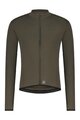 SHIMANO Cycling summer long sleeve jersey - VERTEX THERMAL LONG - green