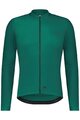 SHIMANO Cycling summer long sleeve jersey - ELEMENT LONG - green