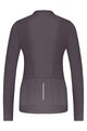 SHIMANO Cycling winter long sleeve jersey - ELEMENT LONG - purple