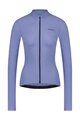 SHIMANO Cycling winter long sleeve jersey - ELEMENT LONG - purple