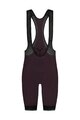 SHIMANO Cycling bib shorts - DINAMICO - brown