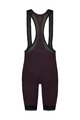 SHIMANO Cycling bib shorts - DINAMICO - brown