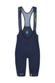 SHIMANO Cycling bib shorts - COLORE - blue