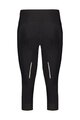SHIMANO Cycling 3/4 lenght shorts without bib - KAEDE KNICKERS 3/4 - black