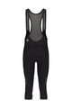 SHIMANO Cycling 3/4 length bib shorts - VERTEX KNICKERS 3/4 - black