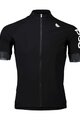 POC Cycling short sleeve jersey - RESISTANCE ULTRA ZIP - black