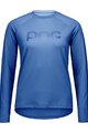POC Cycling summer long sleeve jersey - REFORM ENDURO - blue
