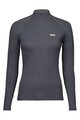 POC Cycling long sleeve t-shirt - MOCK NECK JERSEY W - grey
