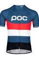 POC Cycling short sleeve jersey - ESSENTIAL ROAD LOGO - red/blue/white/black
