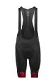 GORE Cycling bib shorts - C5 OPTI - black/red