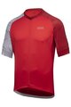 GORE Cycling short sleeve jersey - C5 - red/white