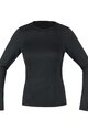 GORE Cycling long sleeve t-shirt - M WMN BL THERMO LS - black
