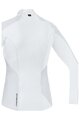GORE Cycling long sleeve t-shirt - GWS BL THERMO - white