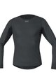 GORE Cycling long sleeve t-shirt - M GWS BL THERMO LS - black
