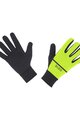 GORE Cycling long-finger gloves - R3 - yellow/black