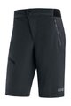 GORE Cycling shorts without bib - C5 WMN - black