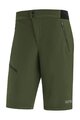 GORE Cycling shorts without bib - C5 - green